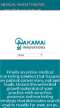 Mobile Screenshot of akamaiinnovations.com